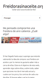 Mobile Screenshot of freidorasinaceite.org